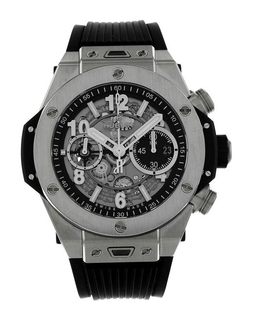 Hublot Gray Big Bang Watch Circa 2010S (Authentic Pre-Owned) for men