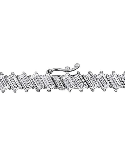 Created Forever Metallic 18K 18.30 Ct. Tw. Lab-Grown Diamond Tennis Toggle Necklace