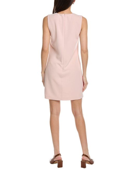 Theory Pink Easy Shift Dress