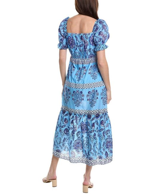 Garrie B Blue A-line Dress