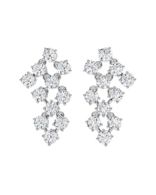 Sabrina Designs Lab Grown Diamonds White 14K 2.24 Ct. Tw. Lab-Grown Diamond Chandelier Earring