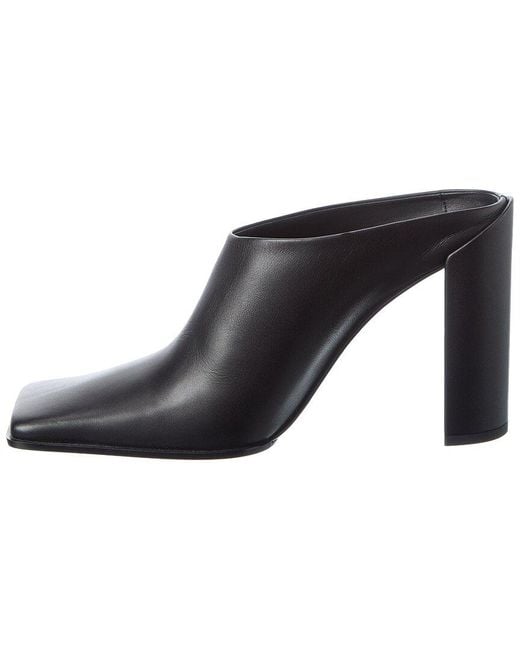 Alaïa Black Alaïa Leather Mule