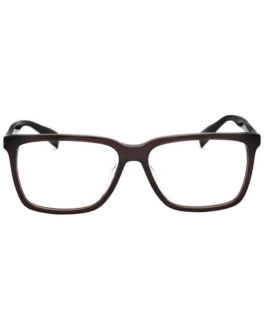 Trussardi Brown Vtr126 55Mm Optical Frames for men