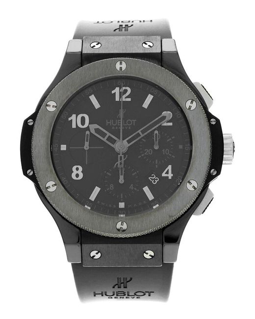 Hublot Gray Big Bang Watch Circa 2010S (Authentic Pre-Owned) for men