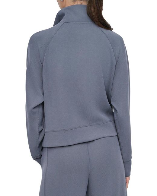 DKNY Blue Pullover Top