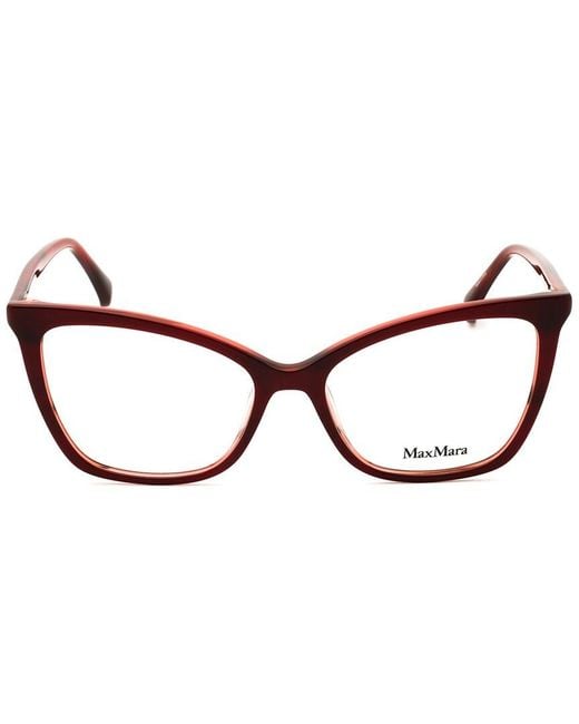 Max Mara Red 54Mm Optical Frames