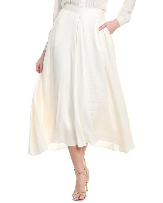 Reiss Natural Ruby Occasion Maxi Skirt