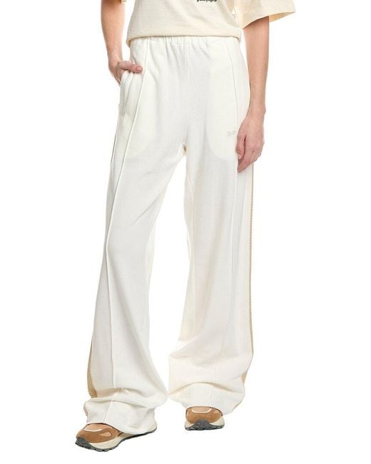 Palm Angels White Knit Pant