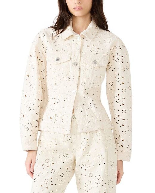 Steve Madden Natural Henrietta Jacket