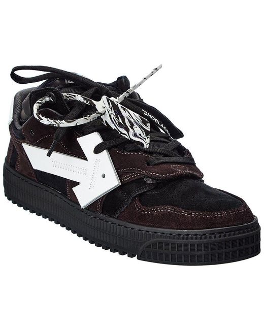 Off-White c/o Virgil Abloh ? Suede Sneaker in Brown for Men - Lyst