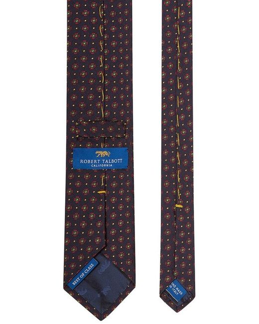 Robert Talbott Purple Silk Neat Best Of Class Necktie for men