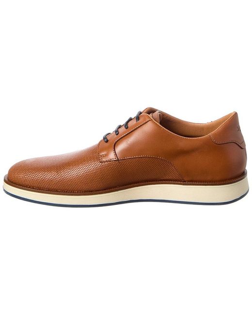 Dune Brown Leather Sneaker for men