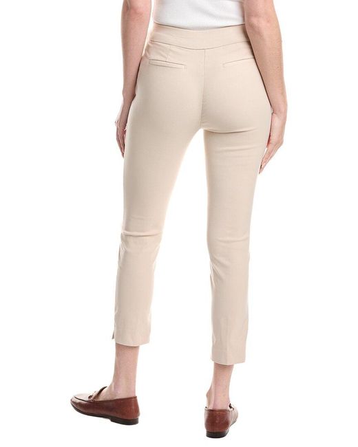Tahari Natural Bridgette Ankle Crop Pant