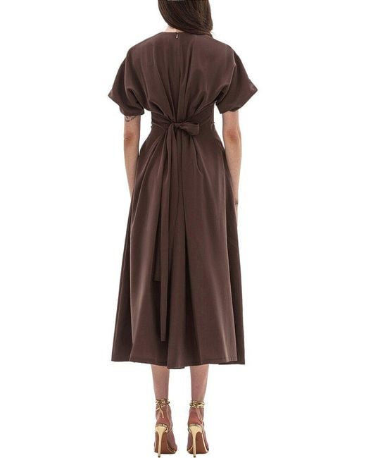 BGL Brown Midi Dress