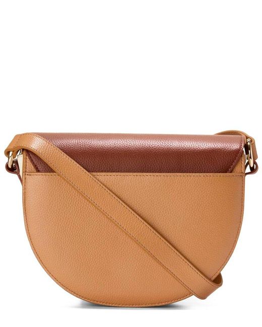 Cole Haan Evie Leather Saddle Bag in Brown | Lyst Canada