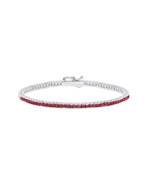 Crislu White Cz Bracelet