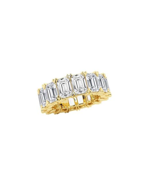 Lab Grown Diamonds White 14k 12.00 Ct. Tw. Lab Grown Diamond Eternity Ring