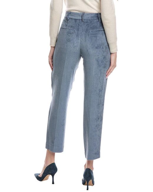 Brunello Cucinelli Blue Pant