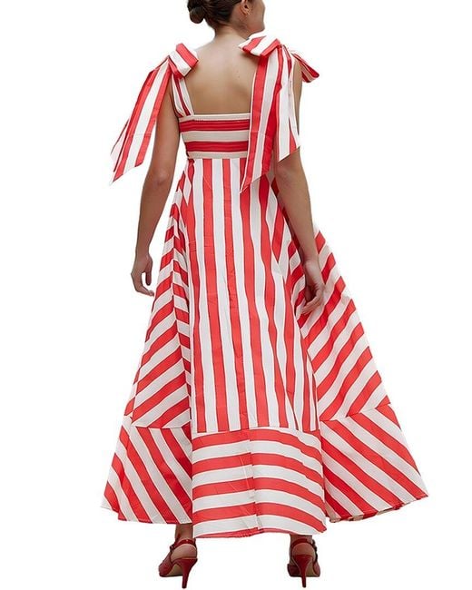 CAMILA BLANCO Red Maxi Dress