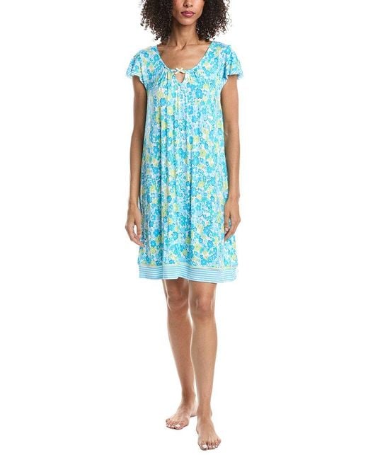 Ellen Tracy Blue Chemise