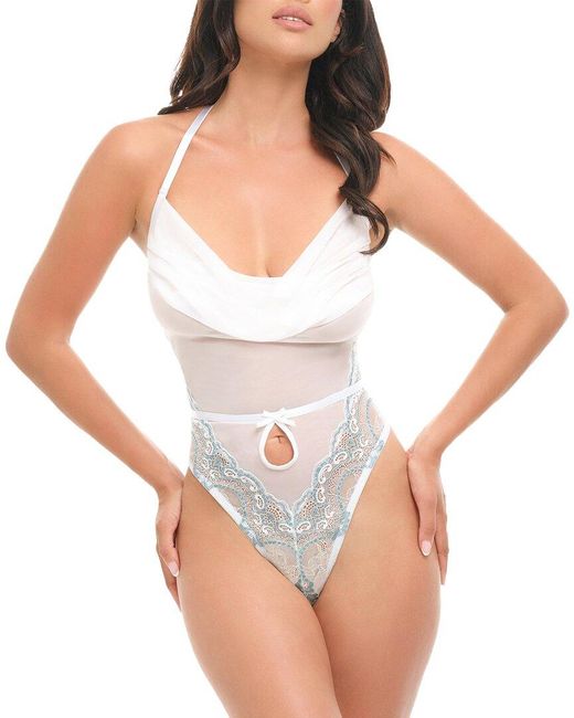 Oh La La Cheri White Victoria Teddy Bra