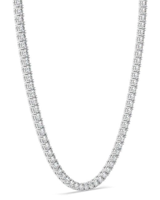 Lab Grown Diamonds White 14K 7.00 Ct. Tw. Lab-Grown Diamond Necklace