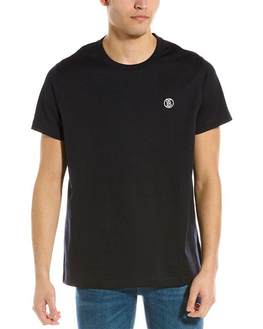 Burberry Black Monogram Motif T-shirt for men
