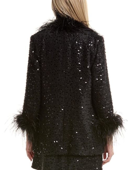 FLORA BEA NYC Black Emmers Coat