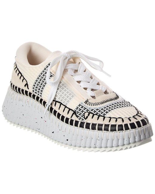 Chloé Metallic Nama Sneaker