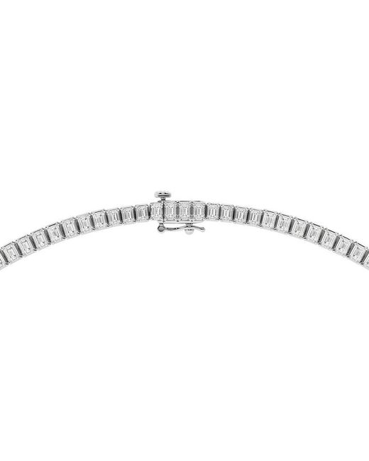 Lab Grown Diamonds Metallic 14K 24.00 Ct. Tw. Lab-Grown Diamond Fashion Necklace