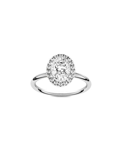 Amairah White 14K 1.00 Ct. Tw. Lab-Grown Diamond Engagement Ring