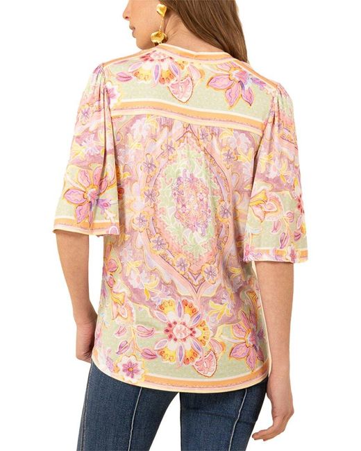Hale Bob Natural Kaitlyn Blouse