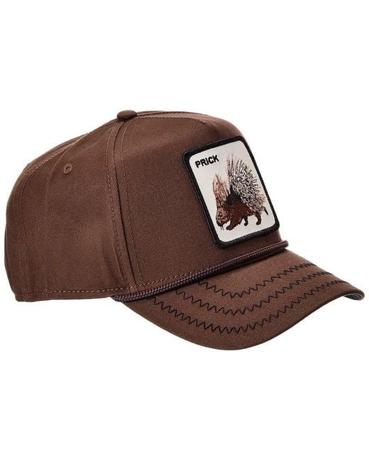 Goorin Bros Brown Porcupine 100 Trucker Hat for men