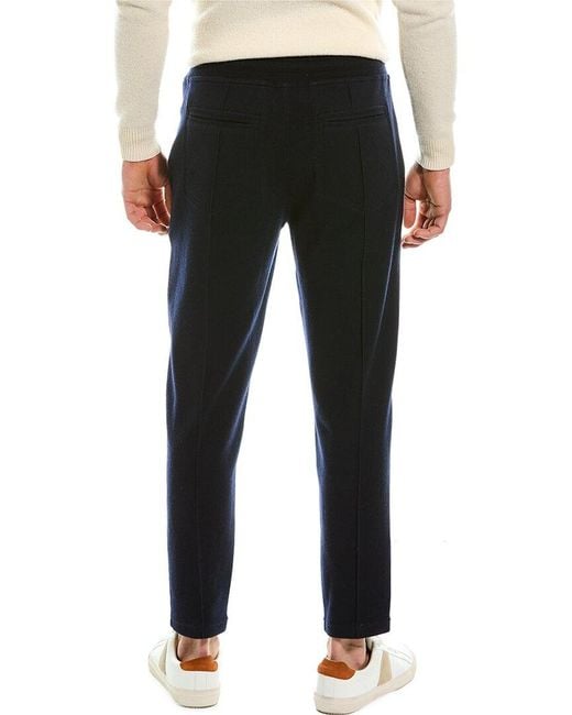 Brunello Cucinelli Black Cashmere-blend Trouser for men