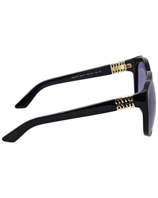 Miu Miu Blue 59Mm Sunglasses