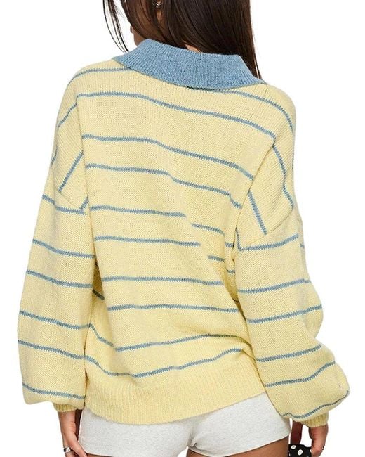 Homeyee Yellow Pullover