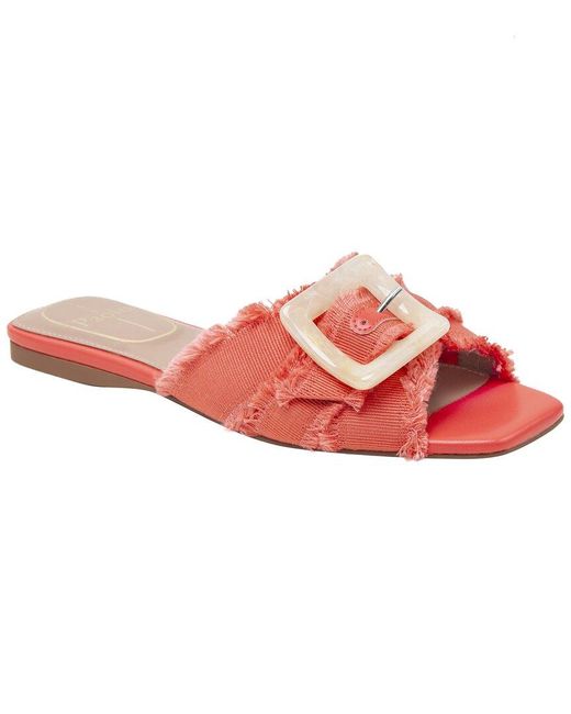 Linea Paolo Red Lottie Sandal