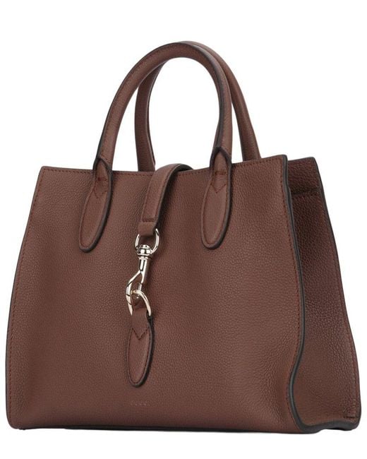 Gucci Brown Leather Tote