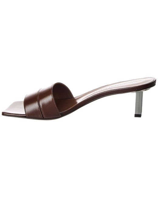 Giuseppe Zanotti Brown Obelos 50 Leather Sandal