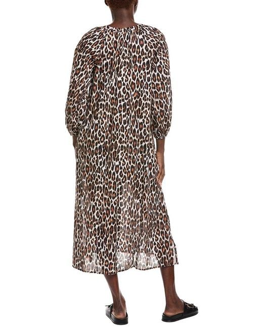 Tommy Bahama Black Leopard Duster