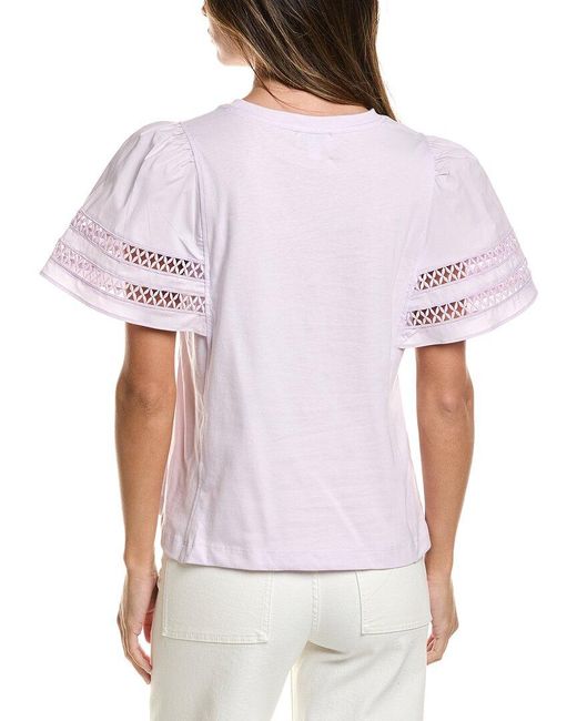 Cece White Combo T-Shirt