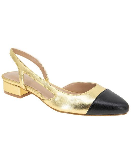 BCBGeneration Metallic Tillie Flat