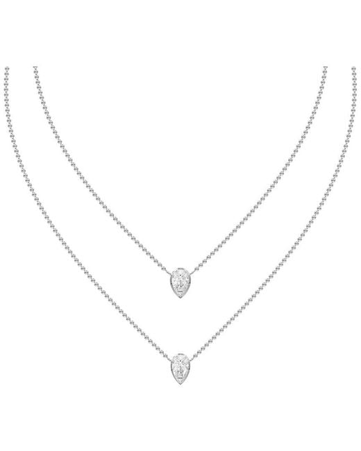 Lab Grown Diamonds White 14K 2.05 Ct. Tw. Lab-Grown Diamond Necklace