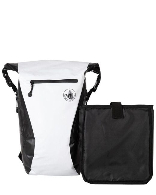 Body Glove Black Advenire Waterproof Vertical Roll-top Backpack