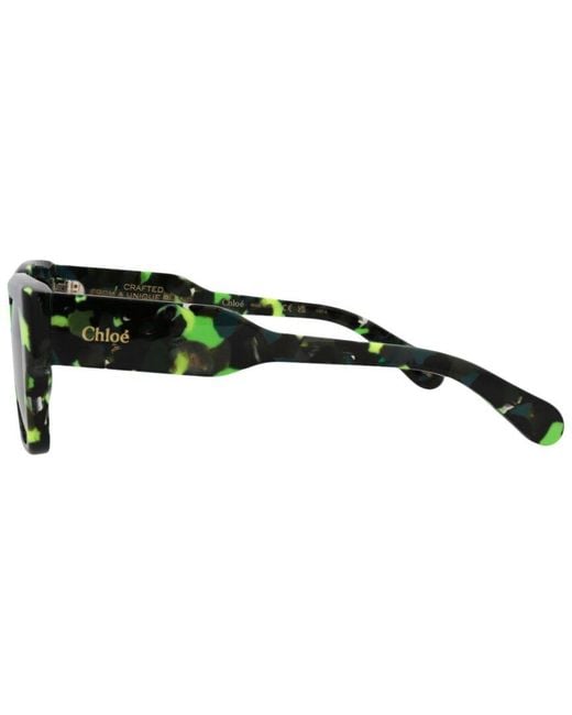 Chloé Green 54Mm Sunglasses for men
