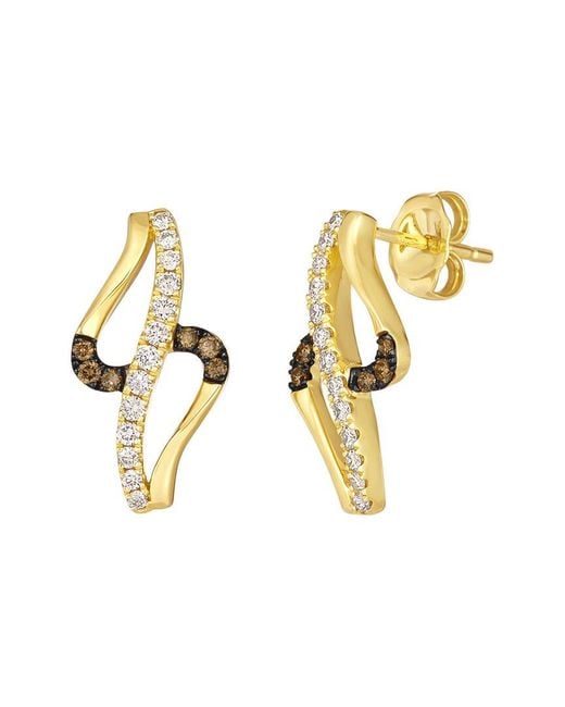 Le Vian Metallic Le Vian 14K 0.36 Ct. Tw. Diamond Earrings