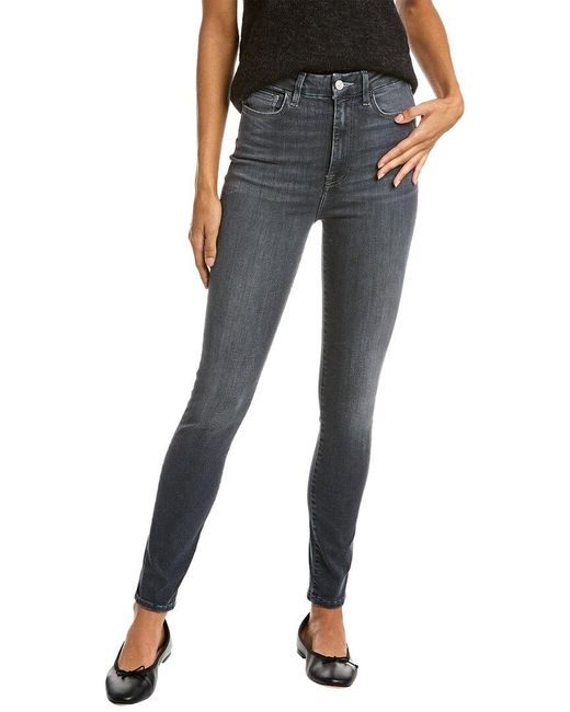 7 For All Mankind Black Ultra High-rise Nfe Skinny Jean