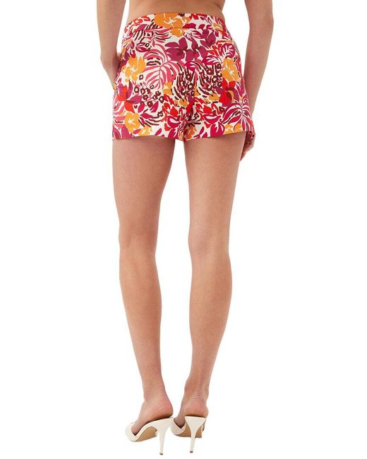 Trina Turk Red Corbin 2 Short