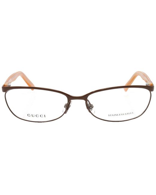 Gucci Metallic Gg2884 55Mm Optical Frames