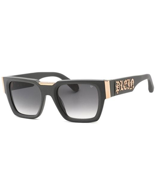 Philipp Plein Gray 52mm Sunglasses for men